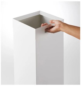 Biely kovový odpadkový kôš 27 l Tall – YAMAZAKI