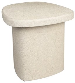 Odkladací stolík s doskou v dekore mramoru 45x56 cm Veda – Dutchbone