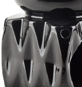 Keramická aroma lampa LALA 8 cm černá