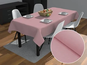 Biante Dekoračný obdĺžnikový obrus BKS-413 Púdrovo ružový - 2.AKOSŤ 80x120 cm