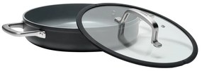 Hliníková panvica s pokrievkou/s nepriľnavým povrchom ø 28 cm tegame Meda 3.0 – FABINI