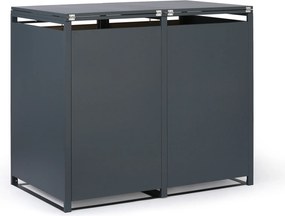 Prístrešok na popolnicu 240 l, 1160 x 695 x 800 mm, dekor dreva