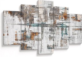 Obraz - Abstraktné ťahy (150x105 cm)