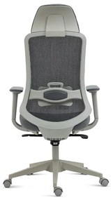 BONTEC Kancelárska stolička, synchrónny mechanizmus, sivá sieťovina, KA-V321 GREY Farba: Šedá
