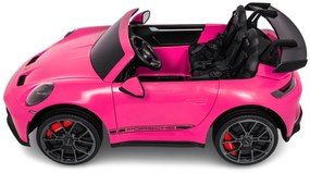 Detské elektrické autíčko Porsche 911 GT3 STRONG MP4 ružové