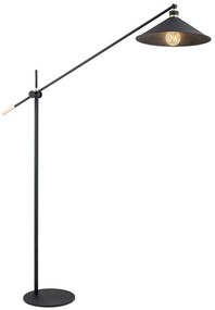 Argon 4732 - Stojacia lampa NASHVILLE 1xE27/15W/230V čierna
