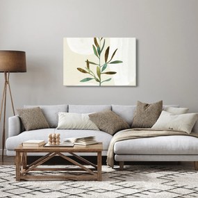 Obraz - Akvarelová vetvička N⁰2 (90x60 cm)