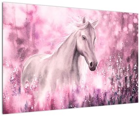 Obraz - Maľovaný kôň (90x60 cm)