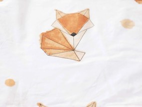 Bavlnená obliečka na vankúš Renforcé 50 × 70 cm – Líšky