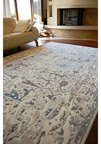 Luxusný kusový koberec akryl Dalas béžový 80x150cm