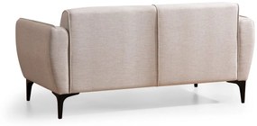 Dizajnová sedačka Beasley 160 cm sivo-biela