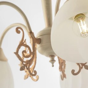 ACA DECOR Závesné svietidlo PERONE max. 5x40W/E14/230V/IP20