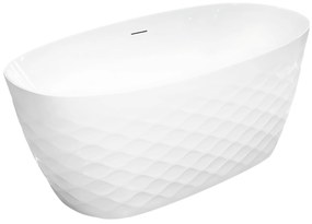 Rea Gaja, akrylátová voľne stojaca 1700x815x595 mm, biela, REA-W0125