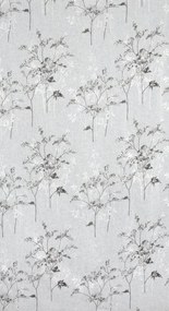 ZÁCLONA NA KRÚŽKOCH SERMA 140X250 CM KVETY