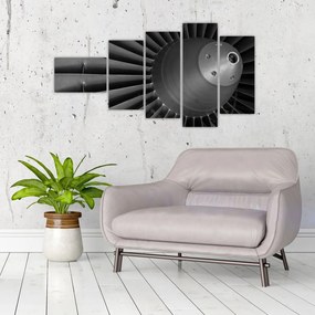 Detail turbíny - obraz