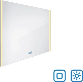 Nimco LED zrkadlo 800x700 s dvoma dotykovými senzormi - ZP 11003VX