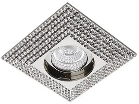 Podhľadové svietidlo Piramide XL chróm