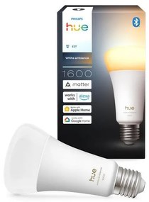 LED Stmievateľná žiarovka Philips Hue WHITE AMBIANCE E27/11,8W/230V 1000-20000K