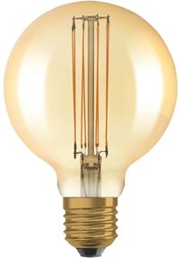 Dekoratívna LED žiarovka E27 G95 8,8W = 60W 806lm 2200K Warm 320° Filament Dimmable OSRAM Vintage 1906