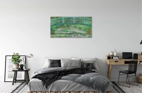 Obraz canvas Art maľované bridge 125x50 cm
