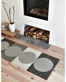 Sivo-krémový vnútorný a vonkajší koberec 70x140 cm Otto Clay – Pappelina