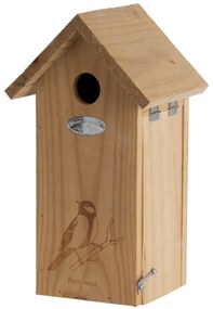 Vtáčia búdka Simple2, 30x17x14 cm, drevo, hnedá