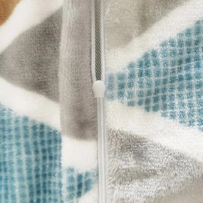 Mikroplyšové obliečky Triangel 200x140cm+90x70cm TiaHome