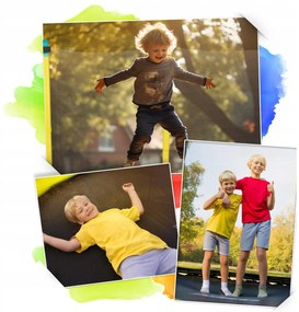 Detská záhradná trampolína 140 cm/4,5ft Neo-Sport NS-04W240F