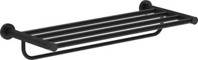 Mexen Triv, nástenná polička, čierna matná, 70A33081-70