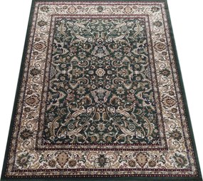 DY Zelený koberec s ornamentami Exclusiv 02N Rozmer: 160x220 cm