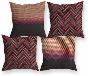 Obliečky na vankúše 40x40 cm Wendy set 4 ks EMI