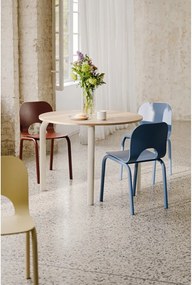 Modrá jedálenská stolička Atto – noo.ma