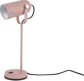 Ružová stolová lampa Leitmotiv Husk