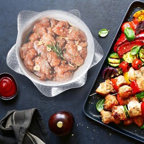 Orion Silikónové náhrady viečok a pokrievok na sklenené nádoby, 3 ks, 15 cm, 20 cm, 26 cm