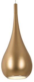MAXLIGHT P0436 - Luster na lanku DROP 1xE27/40W/230V pr. 20 cm zlatá