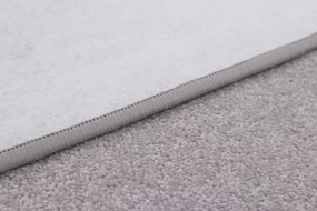 Betap koberce Behúň na mieru Eton sivý 73 - šíre 60 cm s obšitím