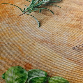 Obraz - Bylinky (90x60 cm)