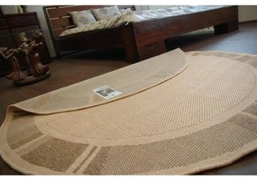 Kusový koberec Uga hnedobéžový 120cm