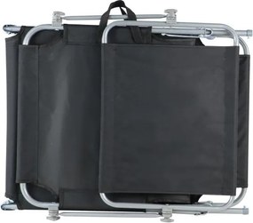 Relaxačné lehátko s nastaviteľnou strieškou SEBASTIAN