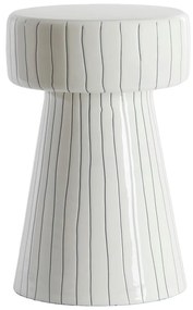 Kovový okrúhly odkladací stolík ø 29 cm Dakwa – Light &amp; Living