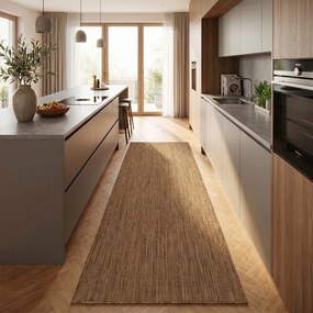 Hnedý vnútorný a vonkajší behúň 80x250 cm Mira 1450 – Ayyildiz Carpets