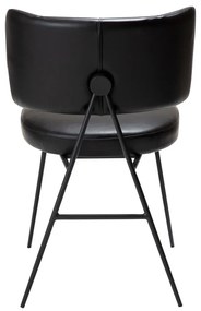 Čierna jedálenská stolička Roost – DAN-FORM Denmark