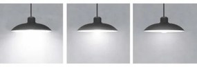 Izoxis Solárne závesné LED lampy s diaľkovým ovládaním, IP44, 2200mAh čierna