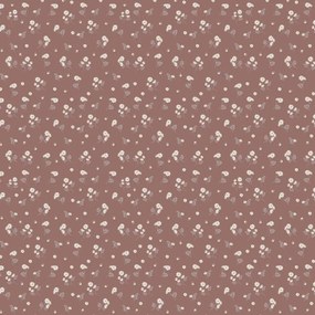 Tapeta harmanček červená 280x100 cm