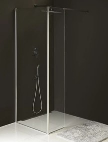Polysan Polysan, MODULAR SHOWER prídavný panel na inštaláciu na stenu modulu 2, 1000 mm, ľavý, MS2B-100L