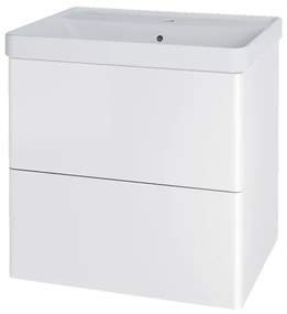 Mereo Mereo, Siena, kúpeľňová skrinka s keramickým umývadlom 61 cm, MER-CN410