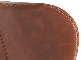 ALTEA ekokoža Retro Brandy/nohy dub prírodný – MODERNÁ STOLIČKA DO OBÝVAČKY/JEDÁLNE/KUCHYNE/KANCELÁRIE