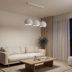 Brilagi - Závesný luster na lanku WABI SABI 3xE27/40W/230V biela