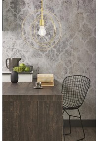 Toolight - závesná lampa E27 APP286-1CP, zlatá, OSW-08404