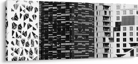 Obraz čiernobiele architektúry (120x50 cm)